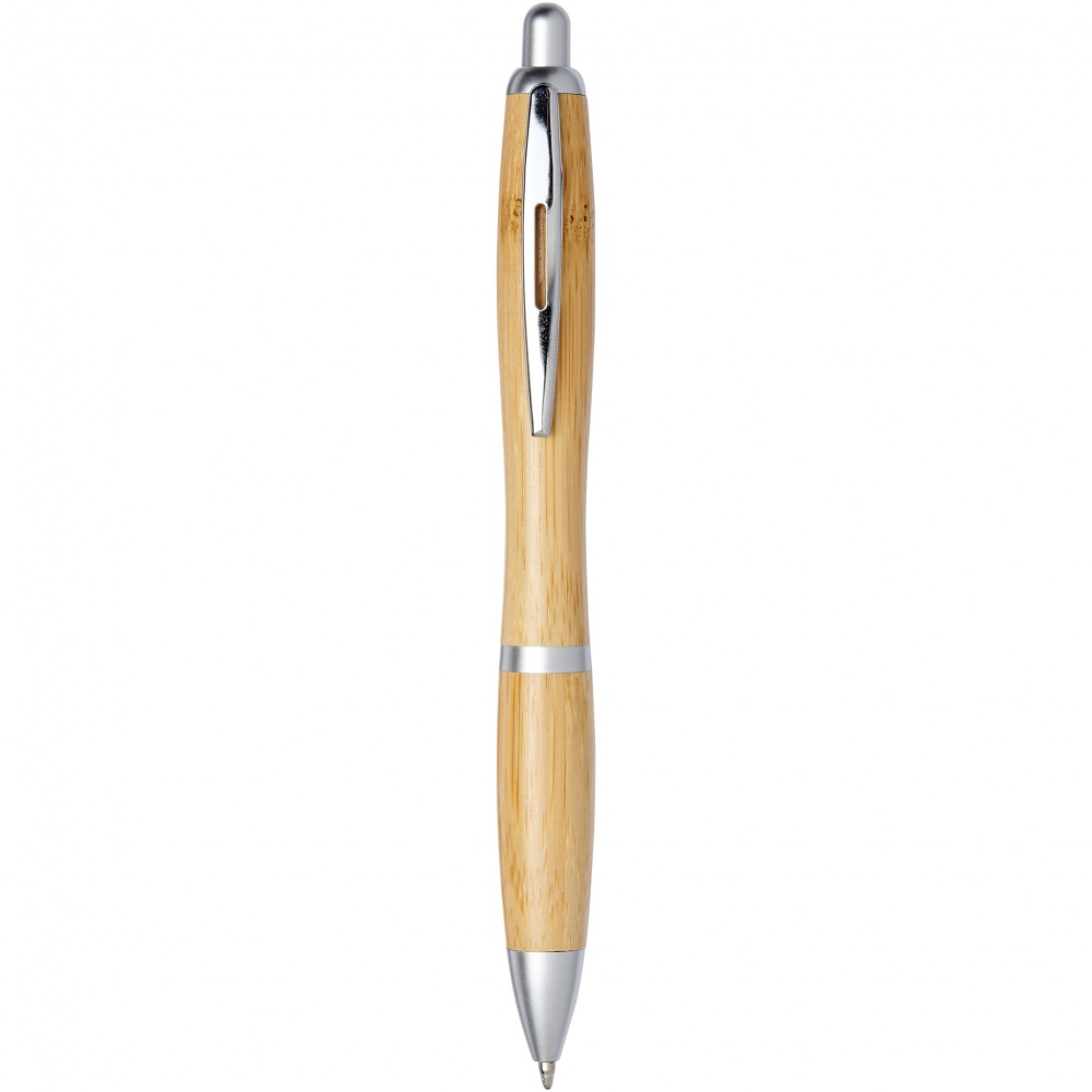 Logo trade promotional gifts picture of: Nash bamboo ballpoint pen