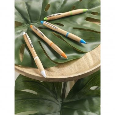 Logotrade promotional merchandise image of: Nash bamboo ballpoint pen