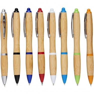 Logotrade advertising products photo of: Nash bamboo ballpoint pen