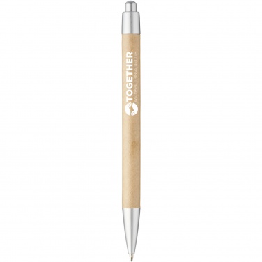 Logotrade promotional product image of: Tiflet recycled paper ballpoint pen