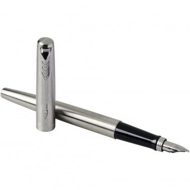 Logotrade promotional giveaway image of: Parker Jotter stainless steel fountain pen