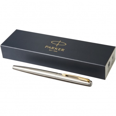 Logo trade promotional giveaways picture of: Parker Jotter stainless steel fountain pen