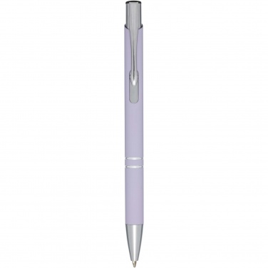 Logo trade advertising products image of: Moneta soft touch ballpoint pen