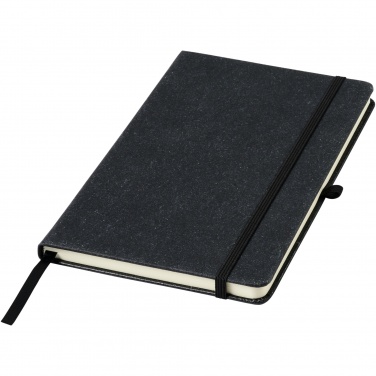 Logo trade promotional item photo of: Atlana leather pieces notebook