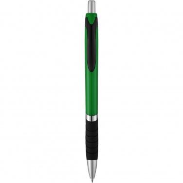 Logotrade promotional gift image of: Turbo ballpoint pen with rubber grip