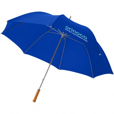 Logo trade advertising products picture of: Karl 30" golf umbrella with wooden handle