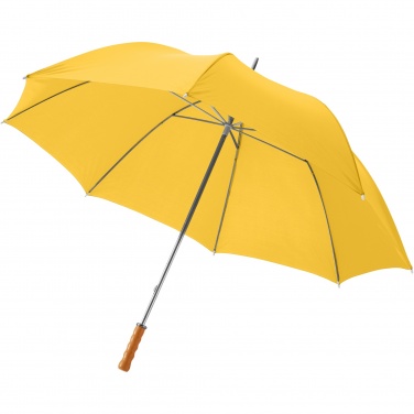 Logo trade promotional items picture of: Karl 30" golf umbrella with wooden handle