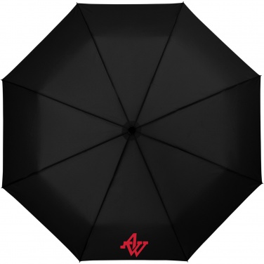 Logo trade promotional merchandise image of: Wali 21" foldable auto open umbrella