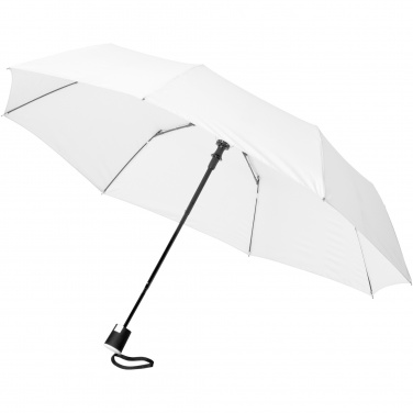 Logo trade promotional gifts image of: Wali 21" foldable auto open umbrella