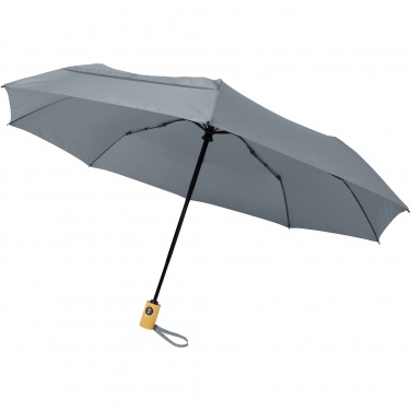 Logo trade business gift photo of: Bo 21" foldable auto open/close recycled PET umbrella