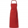 Viera 240 g/m² apron, Red