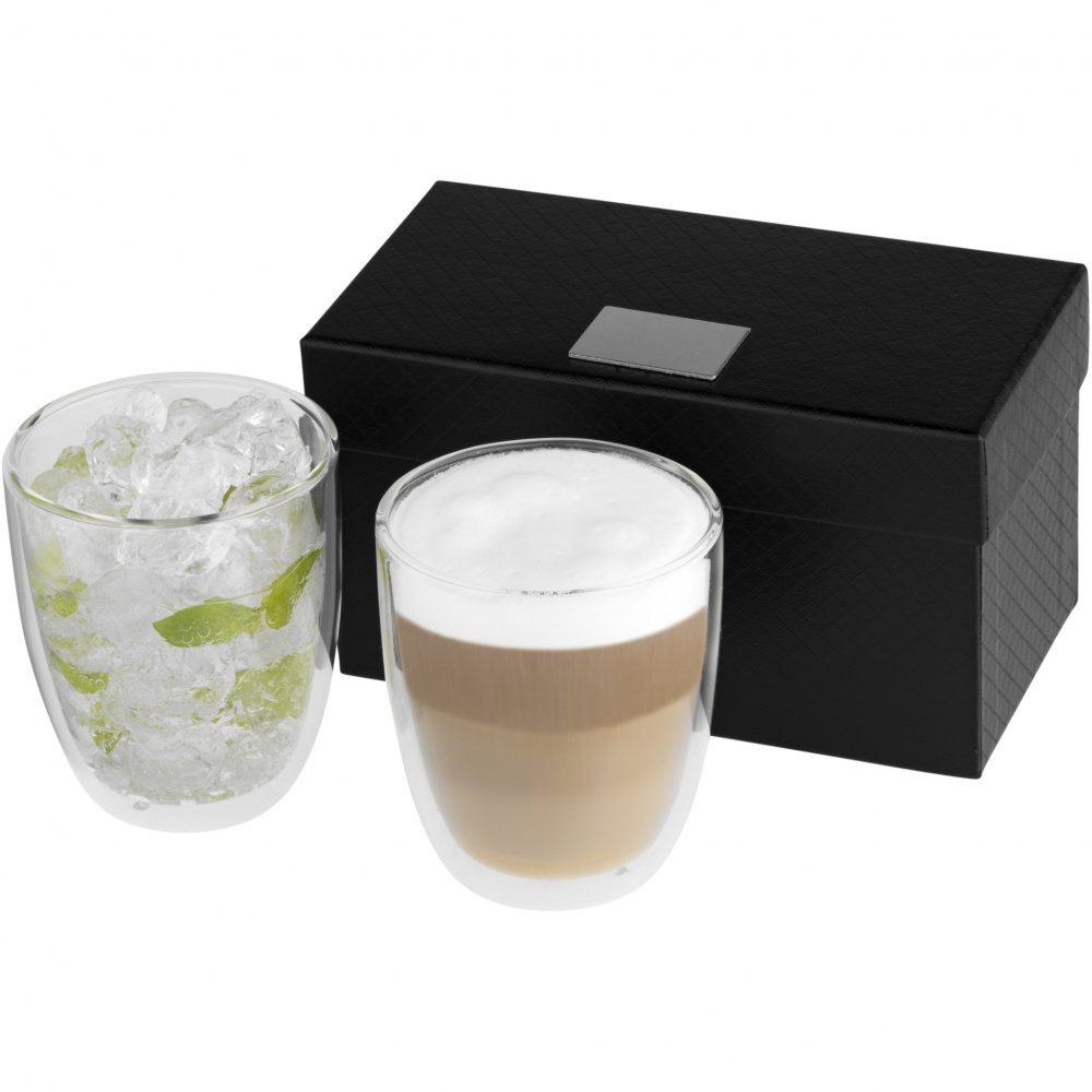 Logo trade promotional merchandise photo of: Boda 2-piece glass set