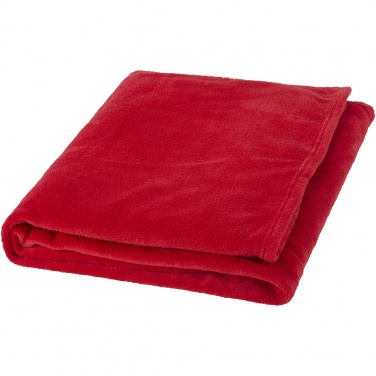 Logotrade promotional item image of: Bay extra soft coral fleece plaid blanket