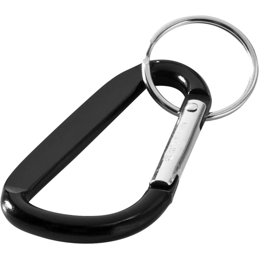 Logo trade promotional product photo of: Timor carabiner keychain