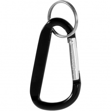 Logo trade promotional item photo of: Timor carabiner keychain