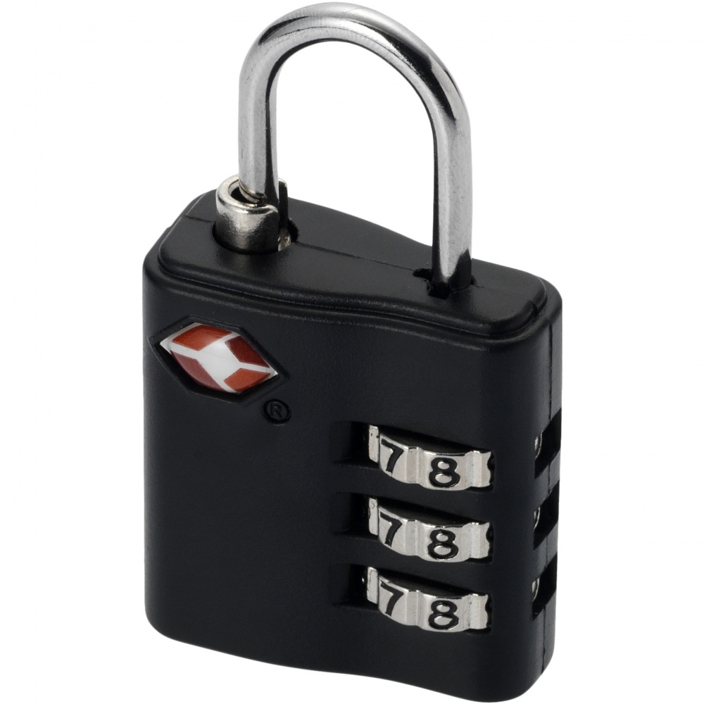 Logo trade promotional item photo of: Kingsford TSA luggage lock