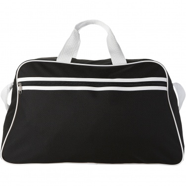 Logotrade advertising product image of: San Jose 2-stripe sports duffel bag 30L