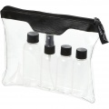 Munich airline approved travel bottle set, Solid black