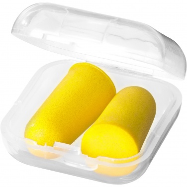 Logo trade advertising products picture of: Serenity earplugs with travel case