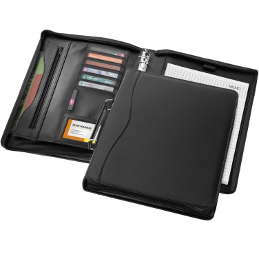 Logo trade promotional giveaways image of: Ebony A4 briefcase portfolio