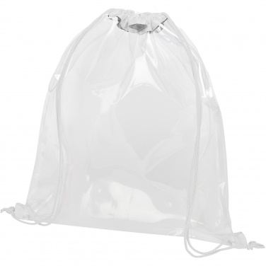 Logotrade promotional item picture of: Lancaster transparent drawstring bag 5L