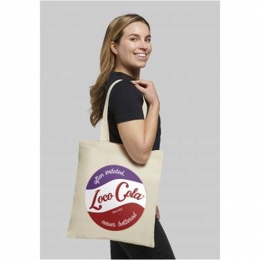 Logo trade advertising products picture of: Madras 140 g/m² cotton tote bag 7L