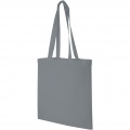 Madras 140 g/m² cotton tote bag 7L, Grey