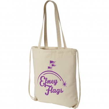 Logotrade promotional giveaway picture of: Eliza 240 g/m² cotton drawstring bag 6L