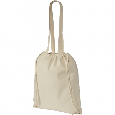 Logotrade promotional gift image of: Eliza 240 g/m² cotton drawstring bag 6L