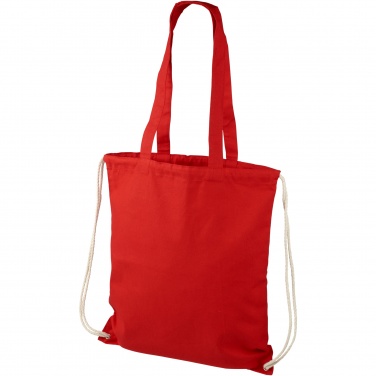 Logo trade corporate gifts picture of: Eliza 240 g/m² cotton drawstring bag 6L