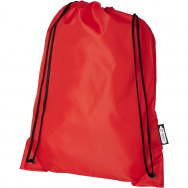 Logo trade corporate gifts image of: Oriole RPET drawstring bag 5L