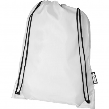 Logo trade advertising products image of: Oriole RPET drawstring bag 5L