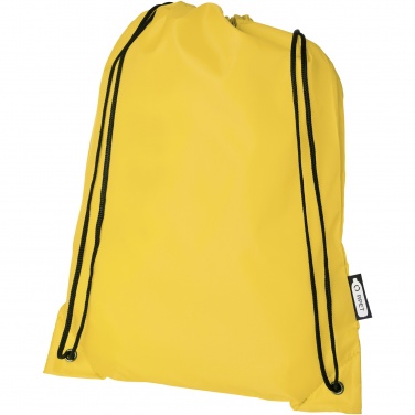 Logo trade promotional products picture of: Oriole RPET drawstring bag 5L