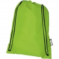 Oriole RPET drawstring bag 5L, Lime