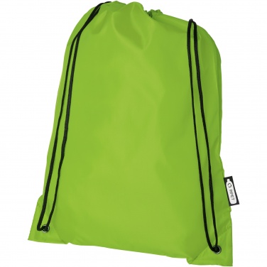 Logotrade promotional item picture of: Oriole RPET drawstring bag 5L