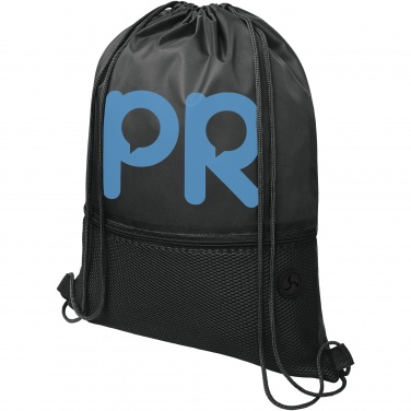 Logo trade promotional merchandise photo of: Oriole mesh drawstring bag 5L