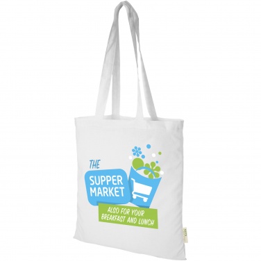 Logotrade corporate gift picture of: Orissa 100 g/m² organic cotton tote bag 7L