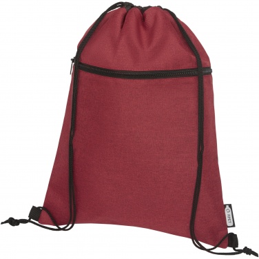 Logotrade promotional item picture of: Ross RPET drawstring bag 5L