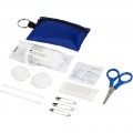 Valdemar 16-piece first aid keyring pouch, Royal blue