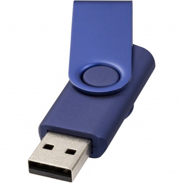 Logo trade advertising product photo of: Rotate-metallic 4GB USB flash drive