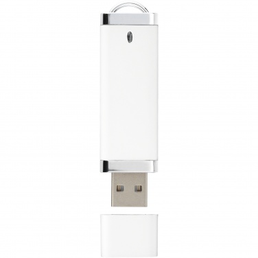 Logo trade promotional giveaways picture of: Flat 4GB USB flash drive