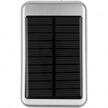 Logo trade promotional gifts image of: Bask 4000 mAh solar power bank