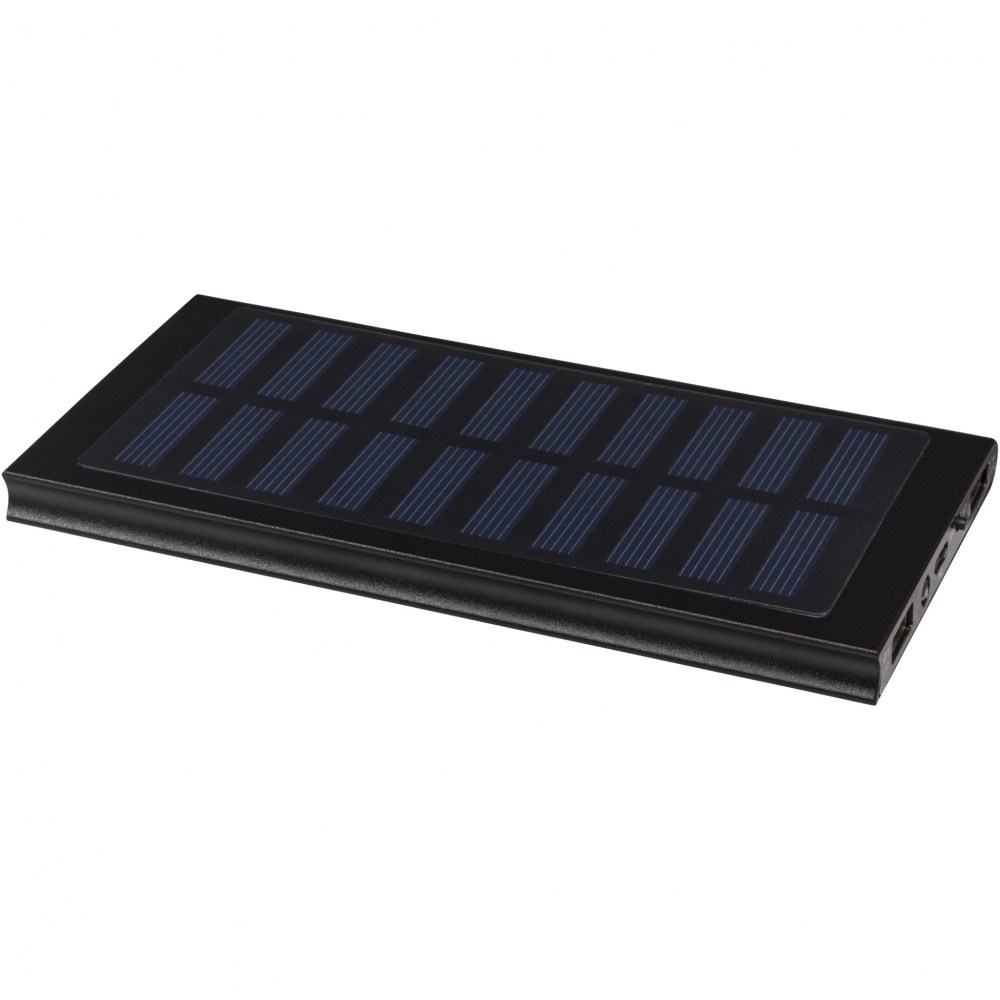 Logo trade promotional giveaways image of: Stellar 8000 mAh solar power bank