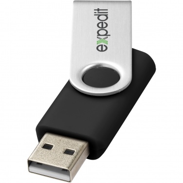 Logo trade corporate gifts image of: Rotate-basic 16GB USB flash drive