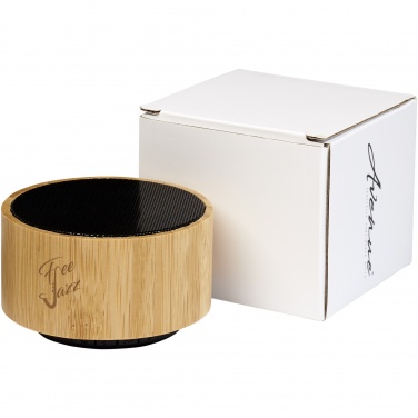 Logo trade promotional item photo of: Cosmos bamboo Bluetooth® speaker