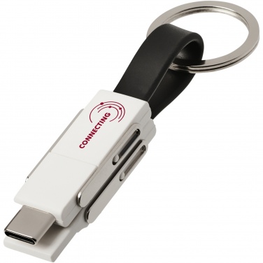 Logo trade promotional giveaways image of: One 4-in-1 cable