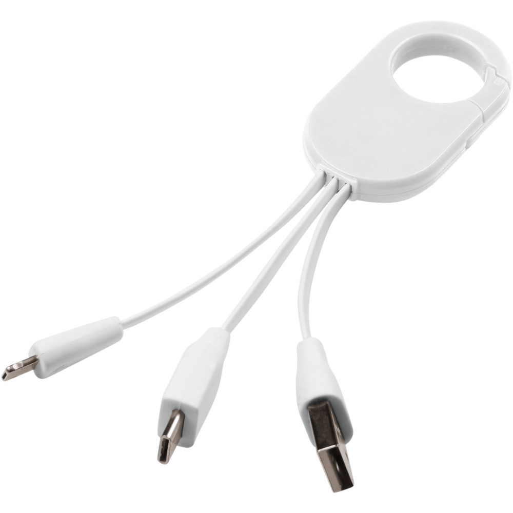 Logotrade promotional giveaway image of: Troop 3-in-1 charging cable