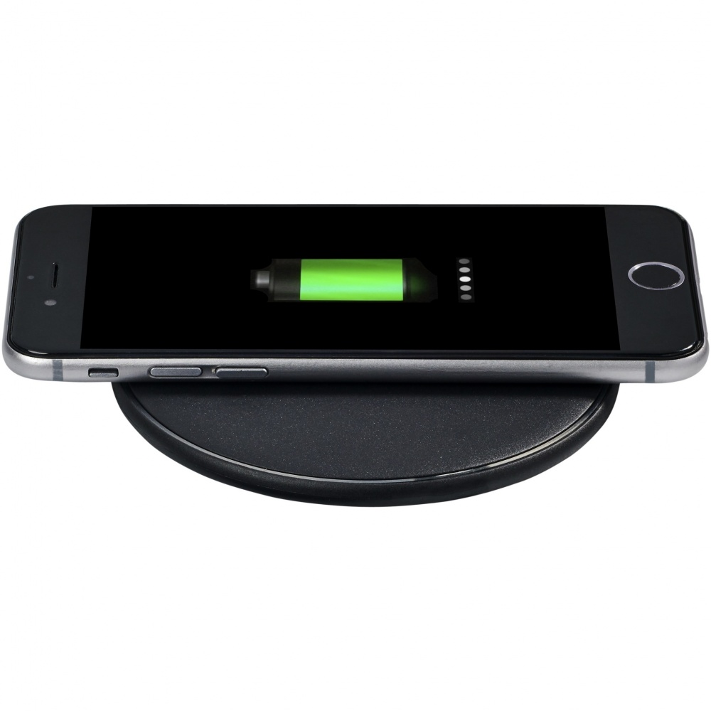 Logo trade promotional gift photo of: Lean 5W wireless charging pad