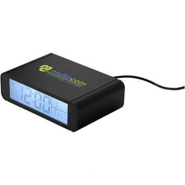 Logotrade promotional merchandise picture of: Seconds 5W wireless charging clock