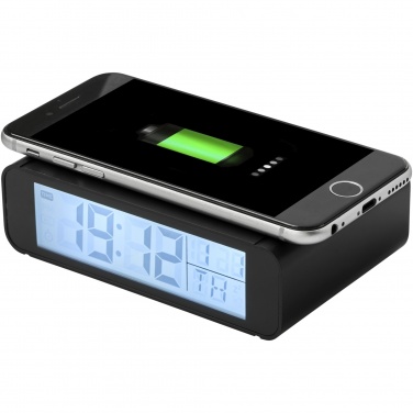 Logo trade advertising products picture of: Seconds 5W wireless charging clock